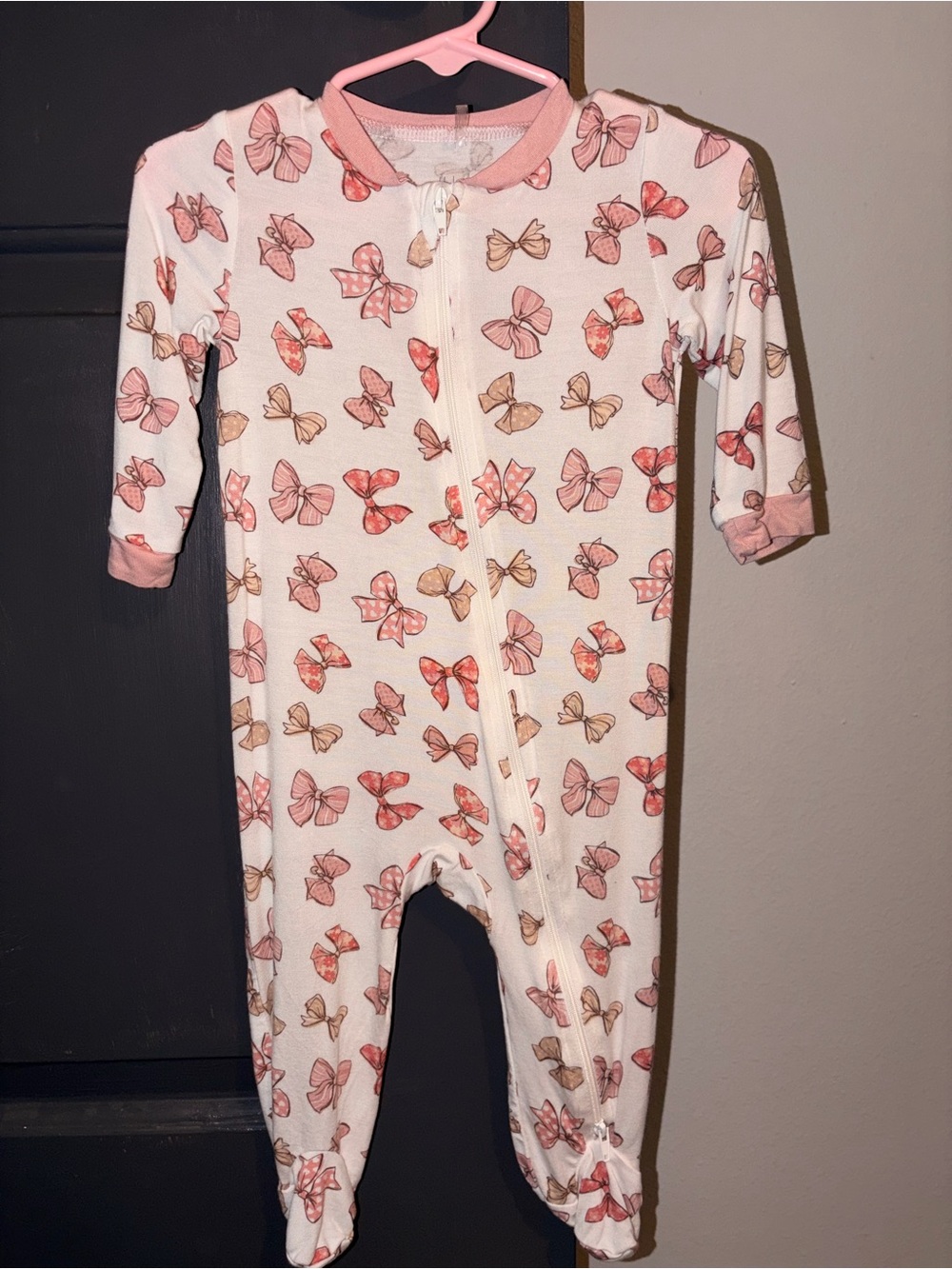 Milkberry footed pjs 6-9M